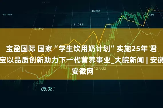 宝盈国际 国家“学生饮用奶计划”实施25年 君乐宝以品质创新助力下一代营养事业_大皖新闻 | 安徽网